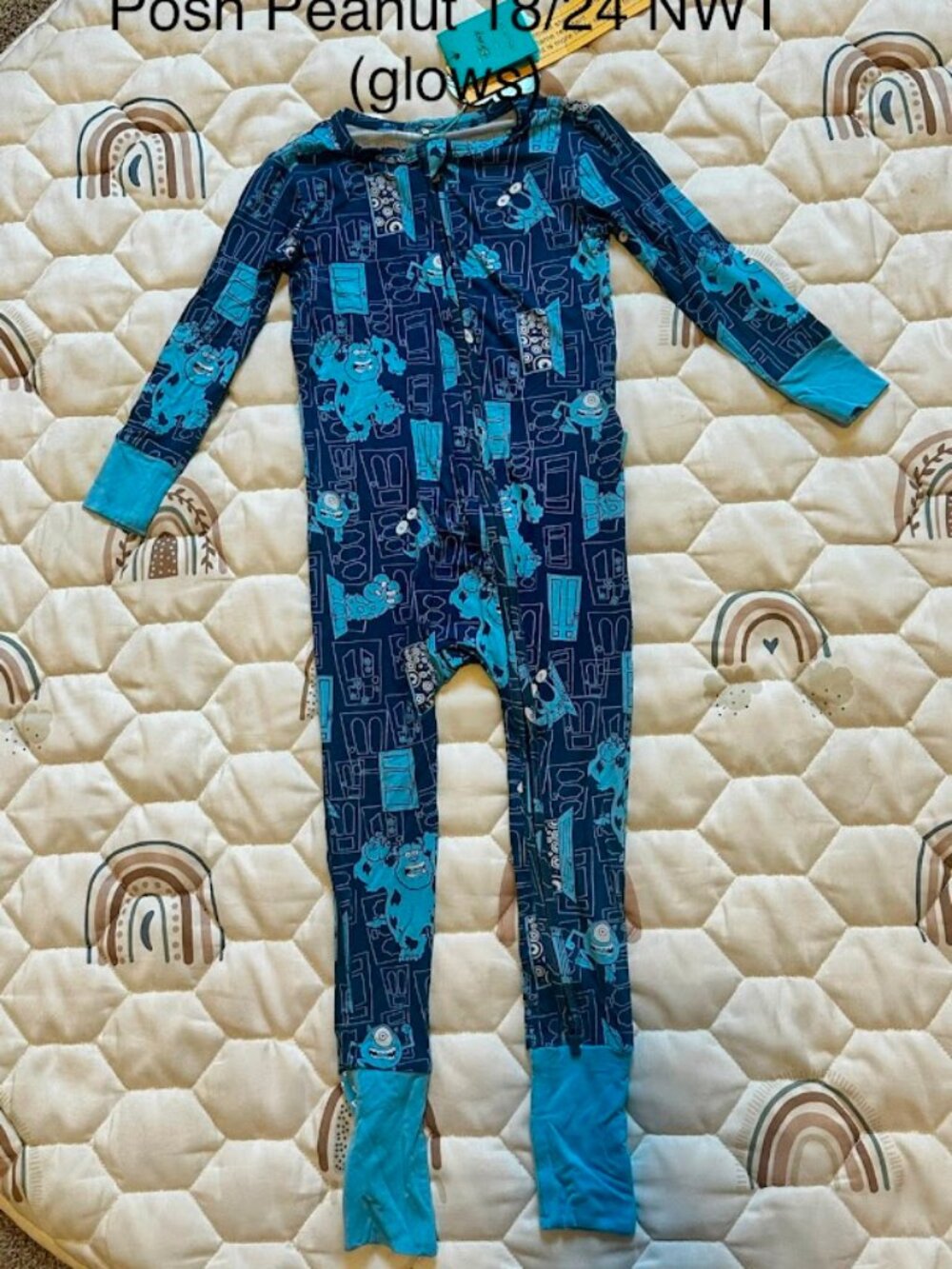Posh Peanut monsters inc pjs 18/24